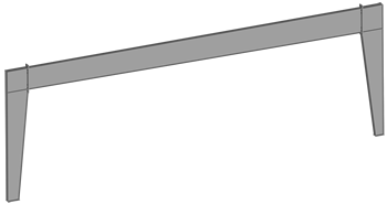 Single Slope framing system