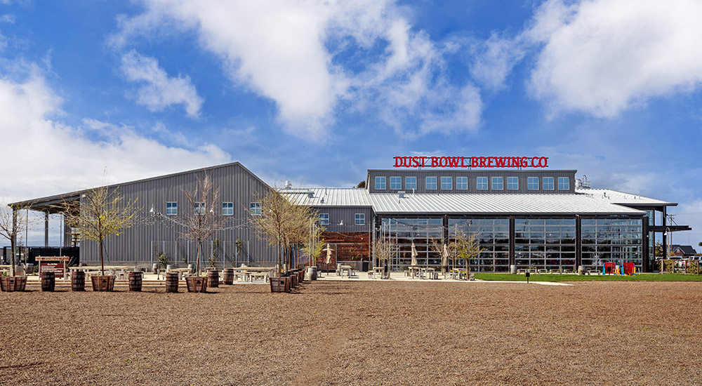 Dust Bowl Custom Brewery Steel Building