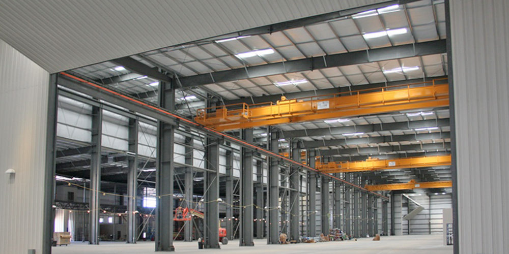 Aerospace Manufacturing Steel Building Complex