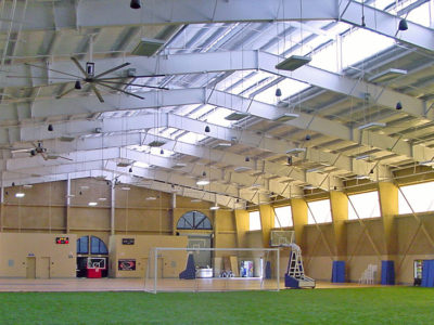 Sports Building with Clerestory