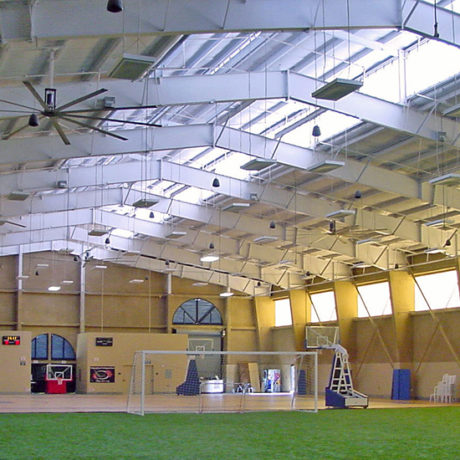 Sports Building with Clerestory