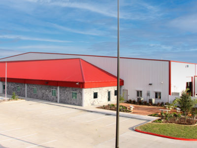 Steel Building with Multiple Crane Systems