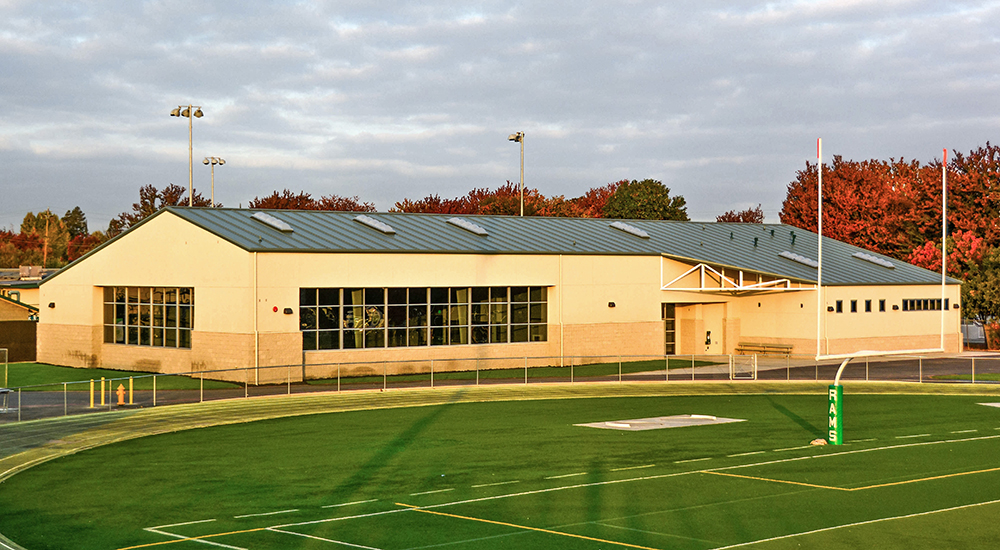 Athletic Center with Prismatic Skylights