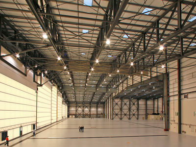 Hangar Building with TrussFrame