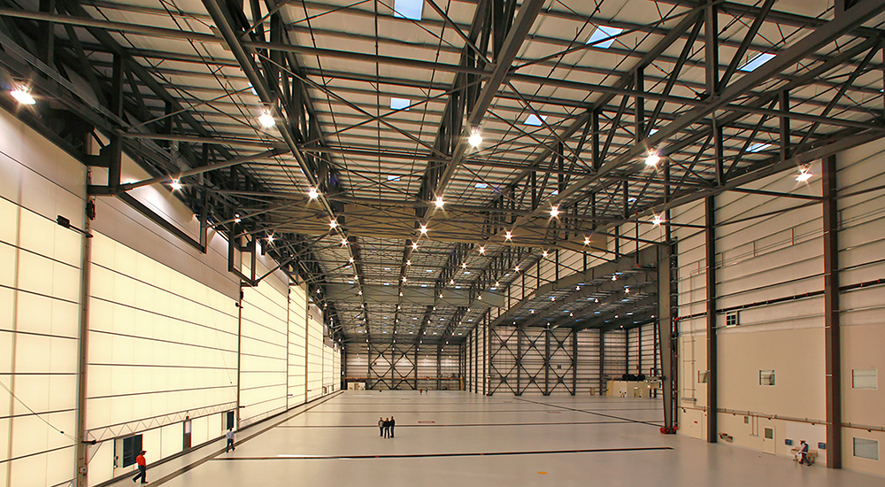 Hangar Building with TrussFrame