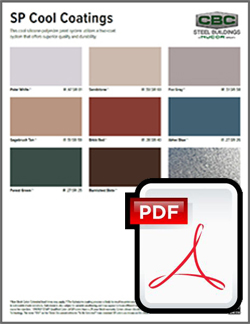 Metal Building Color Chart