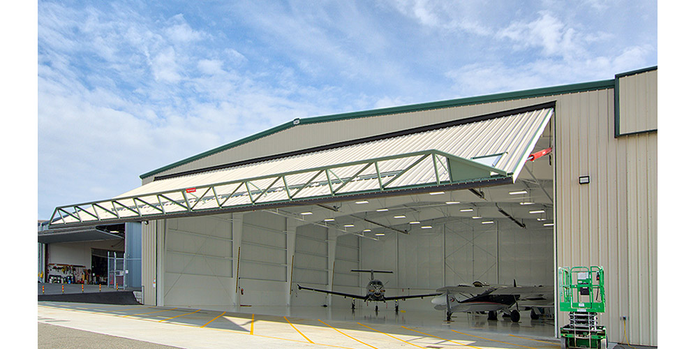 Alyeska Corporate Hangar - Custom Steel Building