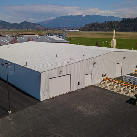 Pacific Woodtech Cold Press - Custom Steel Building