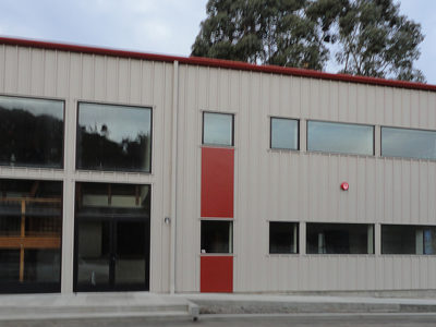 Thanksgiving Coffee- Steel Manufacturing Building with Mezzanine