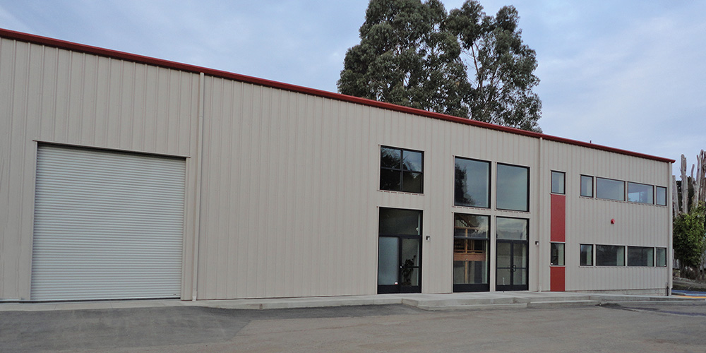 Thanksgiving Coffee- Steel Manufacturing Building with Mezzanine