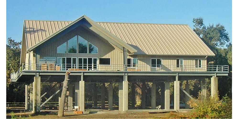 Colusa Shooting Club - Elevated Steel Building