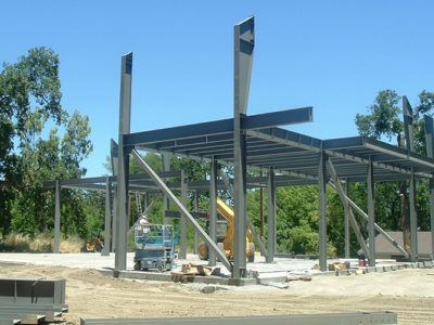 Colusa Shooting Club - Elevated Steel Building