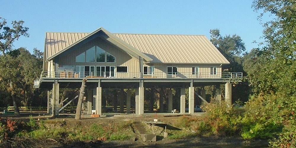 Colusa Shooting Club - Elevated Steel Building