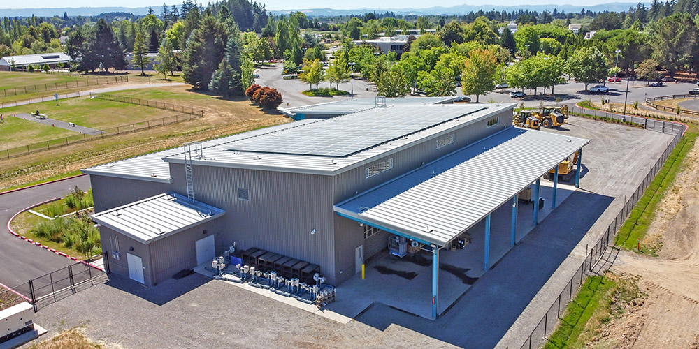 LEED Gold Certified metal building