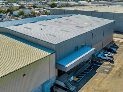 Steel building expansion
