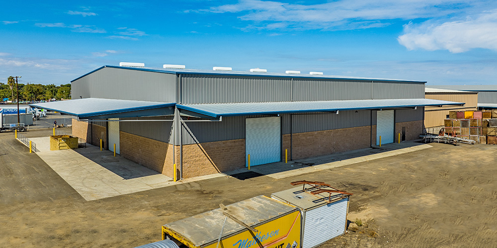 Steel building expansion