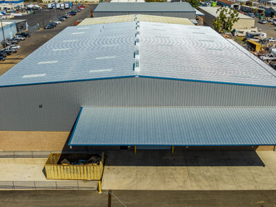 Steel building expansion