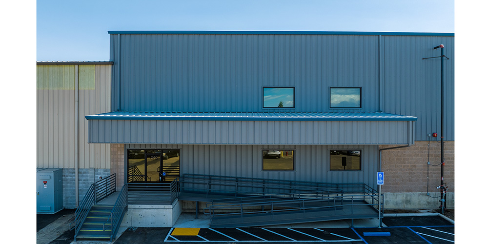 Steel building expansion