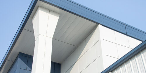 Soffit panels for your metal building