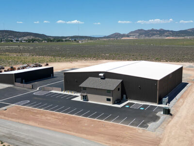 Plastics manufacturing building