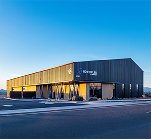 Commercial metal building