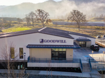 Goodwill warehouse steel building