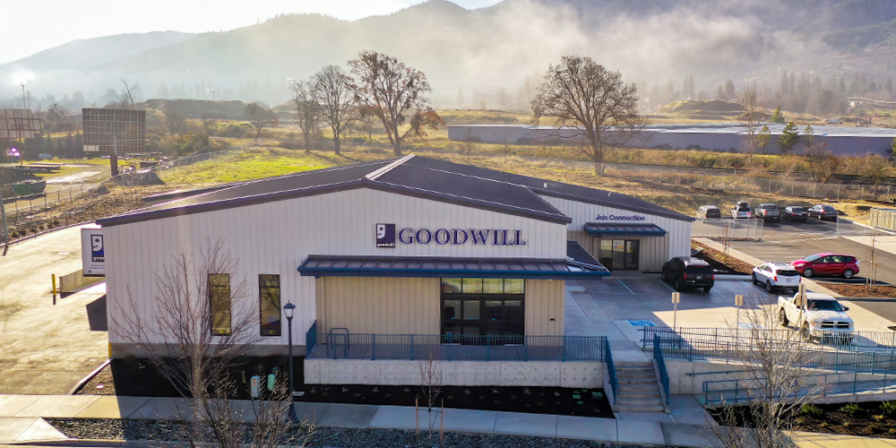 Goodwill warehouse steel building