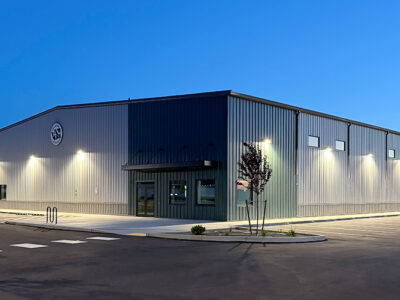 Athletic and recreational steel building