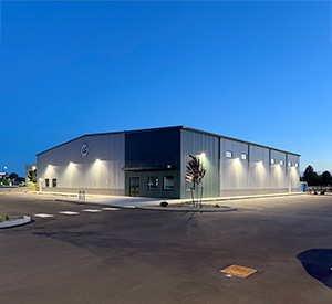 Gymnastics metal building