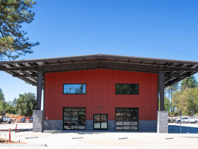 Commercial metal building