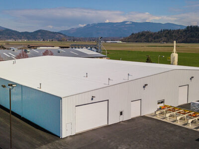 Warehouse steel building